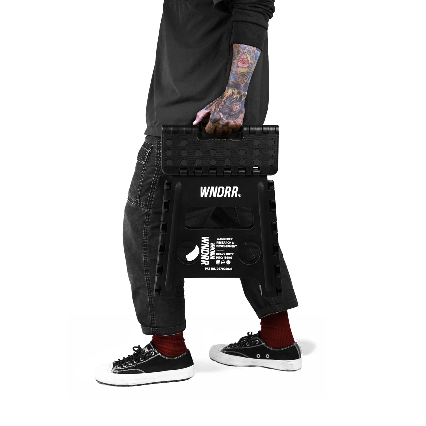WNDRR Pylon - X Folding Step Stool (160 KG) V2