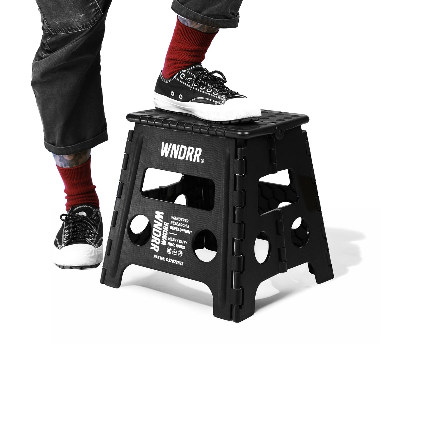 WNDRR Pylon - X Folding Step Stool (160 KG) V2