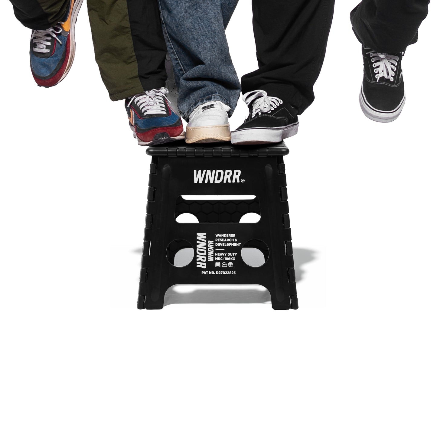 WNDRR Pylon - X Folding Step Stool (160 KG) V2