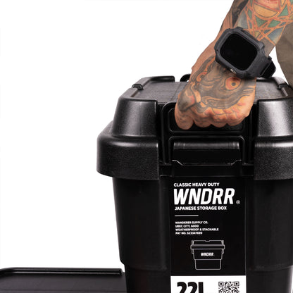WNDRR Heavy Duty Storage Box 50L (180 KG)