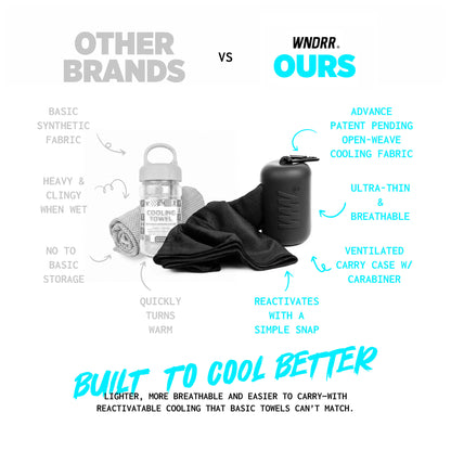 WNDRR FrostWEAVER™ Instant Cool Quick Dry Fibre