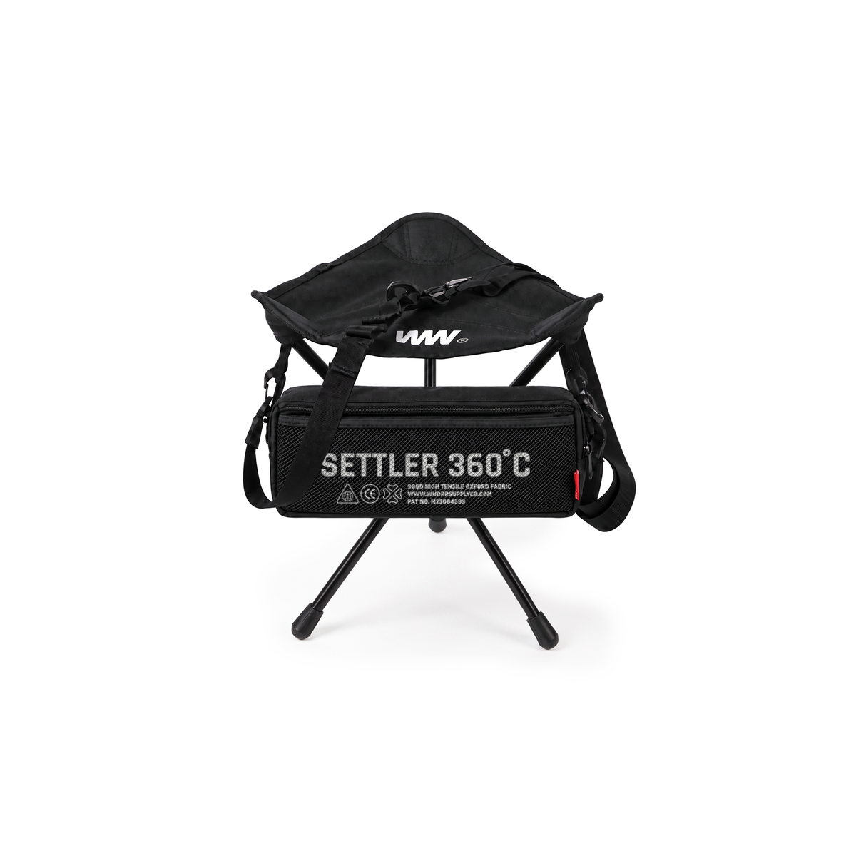 WNDRR Settler 360°- Compact Stool (150 KG)