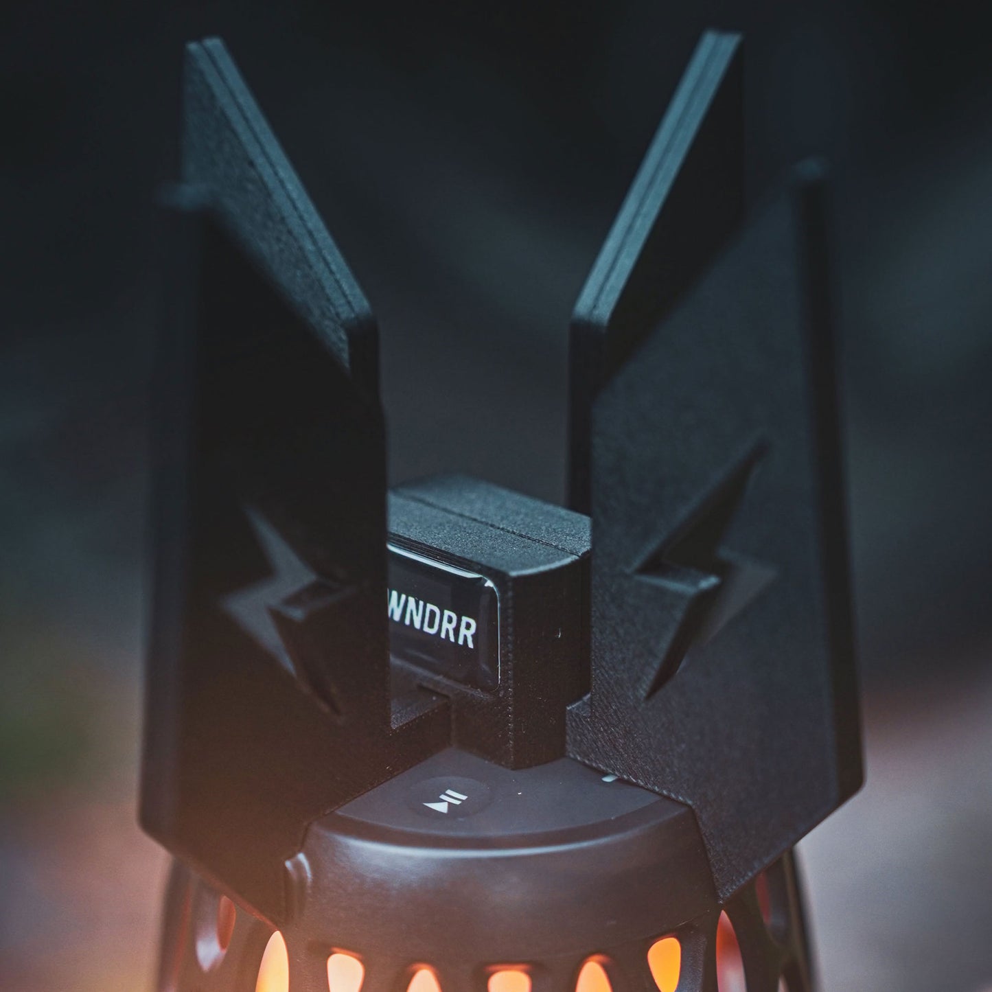 WNDRR FATMAN™ Carbon Fiber 3D Printed Flame Speaker Armor V1